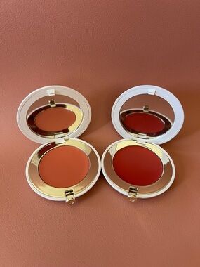 beautycounter Cheeky Clean Cream Blush 2 full size Goji & Paloma new